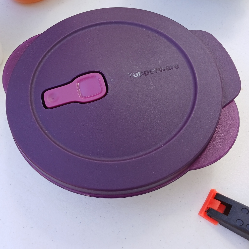 Tupperware CrystalWave Plus Lunch 'N Dish Container